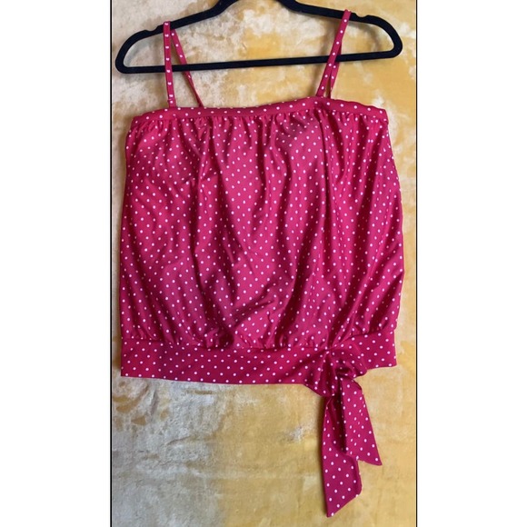 Polka Dot Tankini- Size 14 - Picture 2 of 4